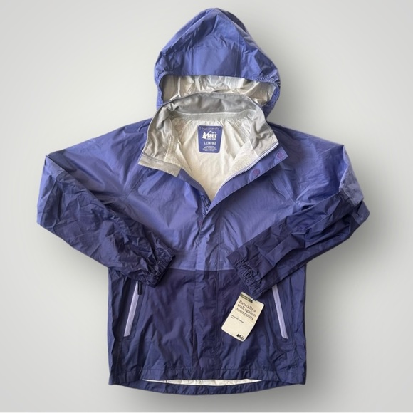REI Other - NWT REI Raincoat Jacket Girls Size 14-16 L Purple